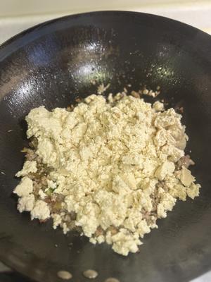 下饭土菜-老豆腐炒肉末的做法 步骤7