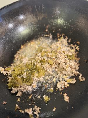 下饭土菜-老豆腐炒肉末的做法 步骤6