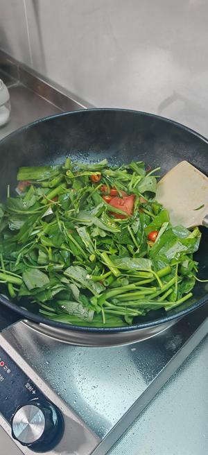 酸辣空心菜（超下饭）的做法 步骤4