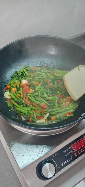 酸辣空心菜（超下饭）的做法 步骤5