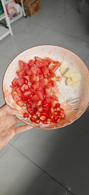 酸辣空心菜（超下饭）的做法 步骤2