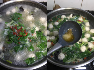 清淡鲜美༄「鸡肉丸子汤」༄🫰🫰🫰的做法 步骤12