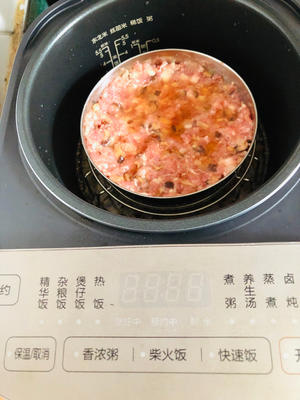 家常菜：香菇马蹄蒸肉饼的做法 步骤3