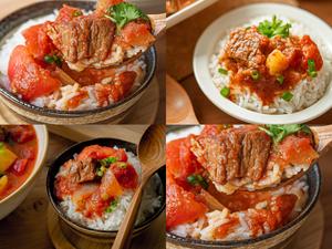 拌饭绝配！有手就会的浓汤番茄炖牛腩的做法 步骤12