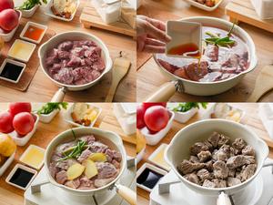 拌饭绝配！有手就会的浓汤番茄炖牛腩的做法 步骤3