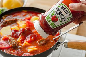 拌饭绝配！有手就会的浓汤番茄炖牛腩的做法 步骤9