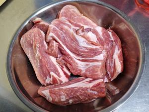 冬季限定～上海酱油肉（梅花肉版）的做法 步骤1