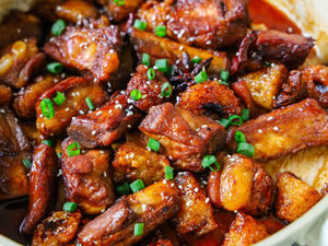 粽子烧排骨的做法 步骤8