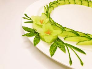 年夜饭系列之黄瓜花拼盘的做法 步骤14