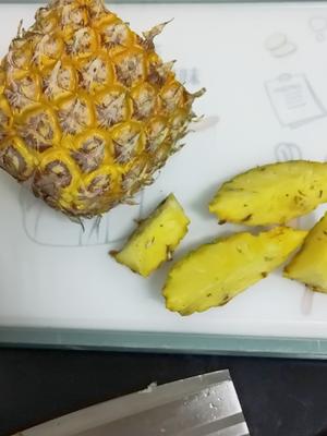 高颜值氛围拉满：鸟语花香菠萝饭的做法 步骤3