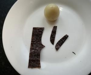 儿童创意餐：卡通企鹅鹌鹑蛋的做法 步骤8