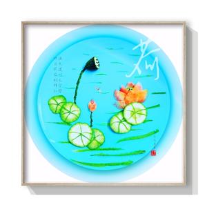 菜花创意拼盘（蔬果四季风）的做法 步骤14