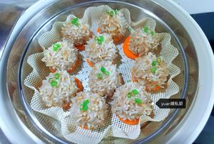 珍珠丸子（年夜饭.宴客菜）的做法 步骤7