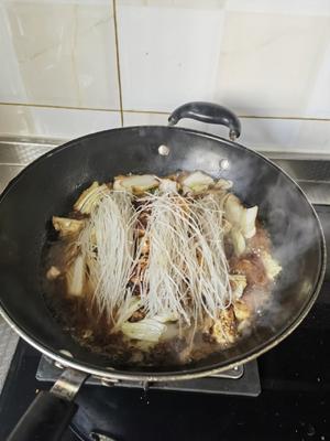 白菜炖豆腐的做法 步骤7