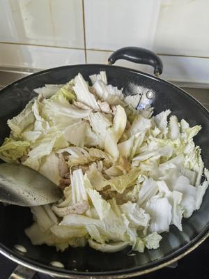 白菜炖豆腐的做法 步骤5
