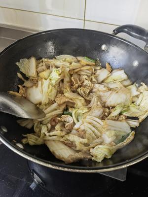 白菜炖豆腐的做法 步骤6