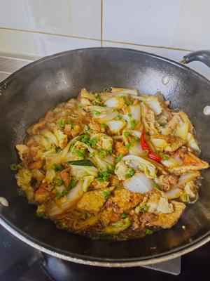 白菜炖豆腐的做法 步骤9