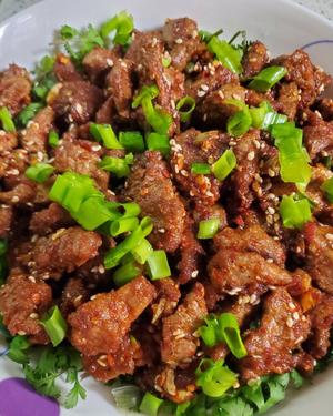 吃不到膻味的比烧烤更好吃的孜然羊肉🐏的做法 步骤19