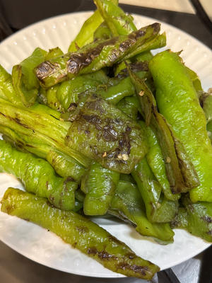 我妈做的超级下饭糖醋虎皮辣椒的做法 步骤2