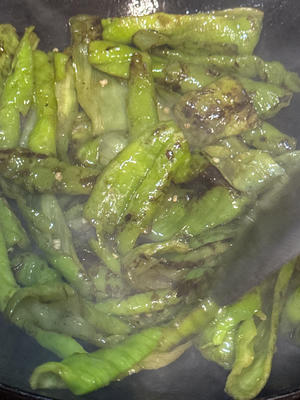 我妈做的超级下饭糖醋虎皮辣椒的做法 步骤3