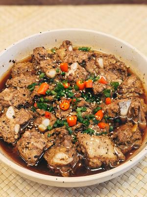 快手菜 & 易复刻的豆豉蒸排骨​的做法 步骤6