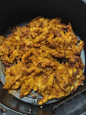 低卡快手！干焙金针菇！空气炸锅食谱！的做法 步骤10