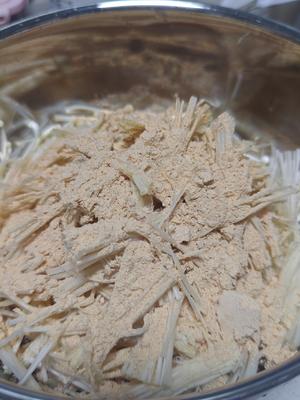 低卡快手！干焙金针菇！空气炸锅食谱！的做法 步骤3