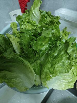 快手菜之蒜蓉生菜的做法 步骤1