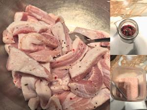 快手菜 煎猪颈肉的做法 步骤2