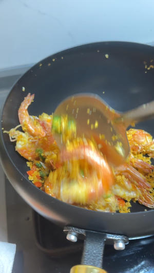 避风塘大虾🍤的做法 步骤10
