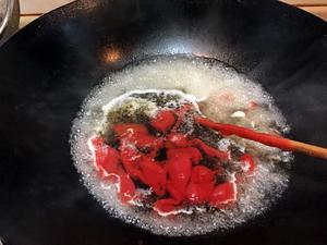 老丁的私房菜-菊花茄子（创意菜）的做法 步骤7