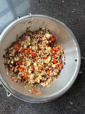凉拌菠菜金针菇的做法 步骤7
