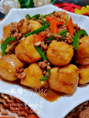 分分钟光盘༄「肉末豆泡」༄的做法 步骤11
