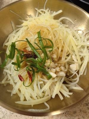 凉拌土豆丝/快手家常菜的做法 步骤4