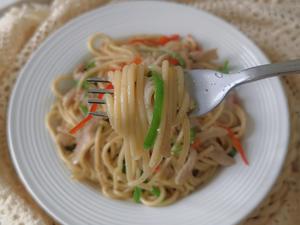 爆赞！黑椒猪柳意面🍝的做法 步骤12