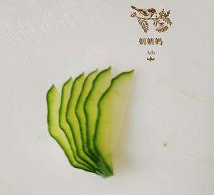 简单美丽的🌺黄瓜花盘饰的做法 步骤4