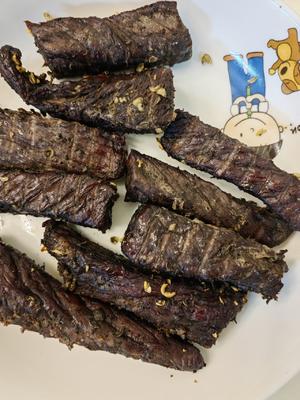 全网最简单的风干牛肉麻辣牛肉干椒盐的做法 步骤3