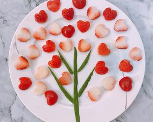 各种草莓拼盘🍓🍓创意水果拼盘持续更新的做法 步骤5