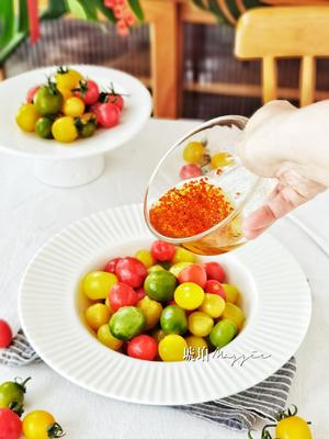 桂花蜜汁三色番茄｜年夜饭凉菜必备的做法 步骤11
