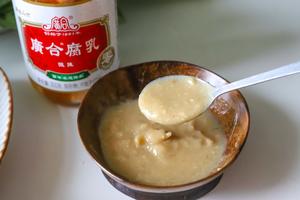 快手零失败！在家复刻酒楼白腐乳空心菜的做法 步骤6