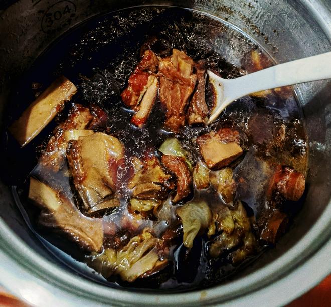 电压锅版红烧香菇冬瓜排骨（50分钟）（微辣）（无大料、无葱姜蒜）