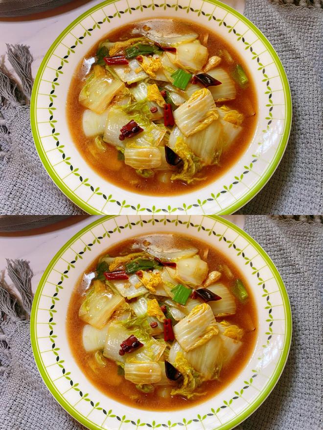 三分钟出锅❗️比大鱼大肉都好吃的‼️素炒白菜