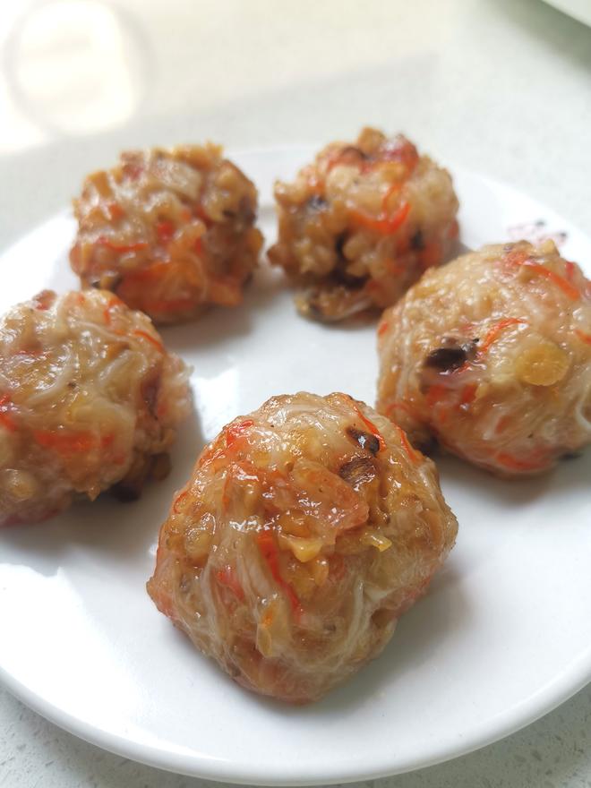 高龄父母食谱——晶莹软香团圆吉祥客家蒸萝卜圆子