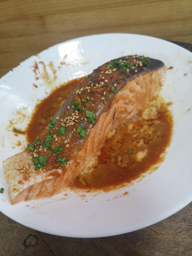 空气炸锅软嫩山姆店冰冻三文鱼