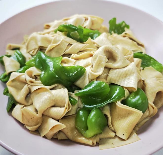 100道家常菜之尖椒干豆腐