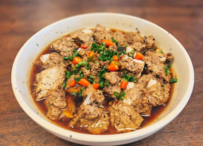 快手菜 & 易复刻的豆豉蒸排骨​