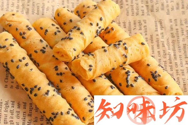 超酥脆多种口味手工蛋卷海苔夹心脆配方和视频教程