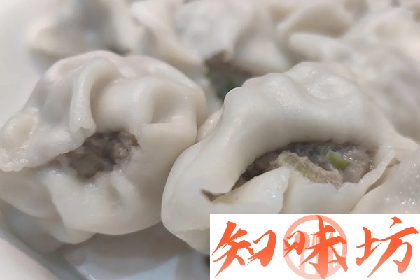 开口水饺的制作