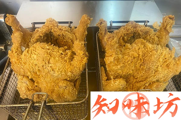 无添加脆皮炸鸡&原味&香辣&罗氏千岛酱汁技术配方和视频教程