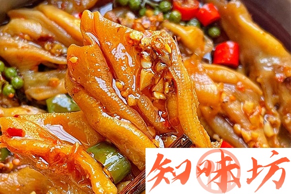 黄椒酸辣鸭掌视频教程